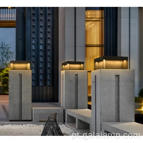 Elegante IP54 à prova d'água de aço inoxidável LED LUZ